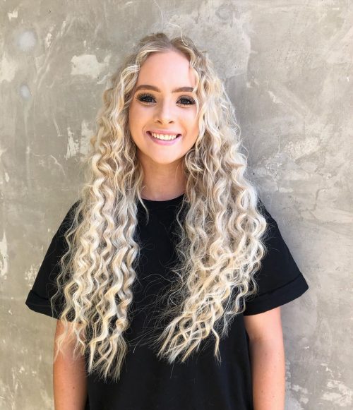 Gorgeous Examples Of Blonde Curly Hair