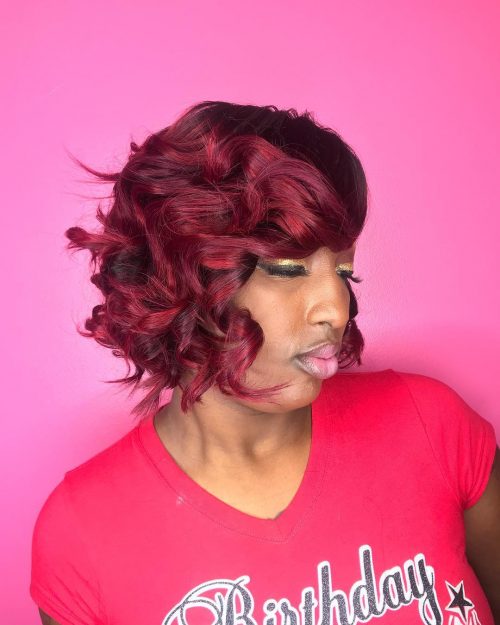 24 Hottest Short Weave Hairstyles