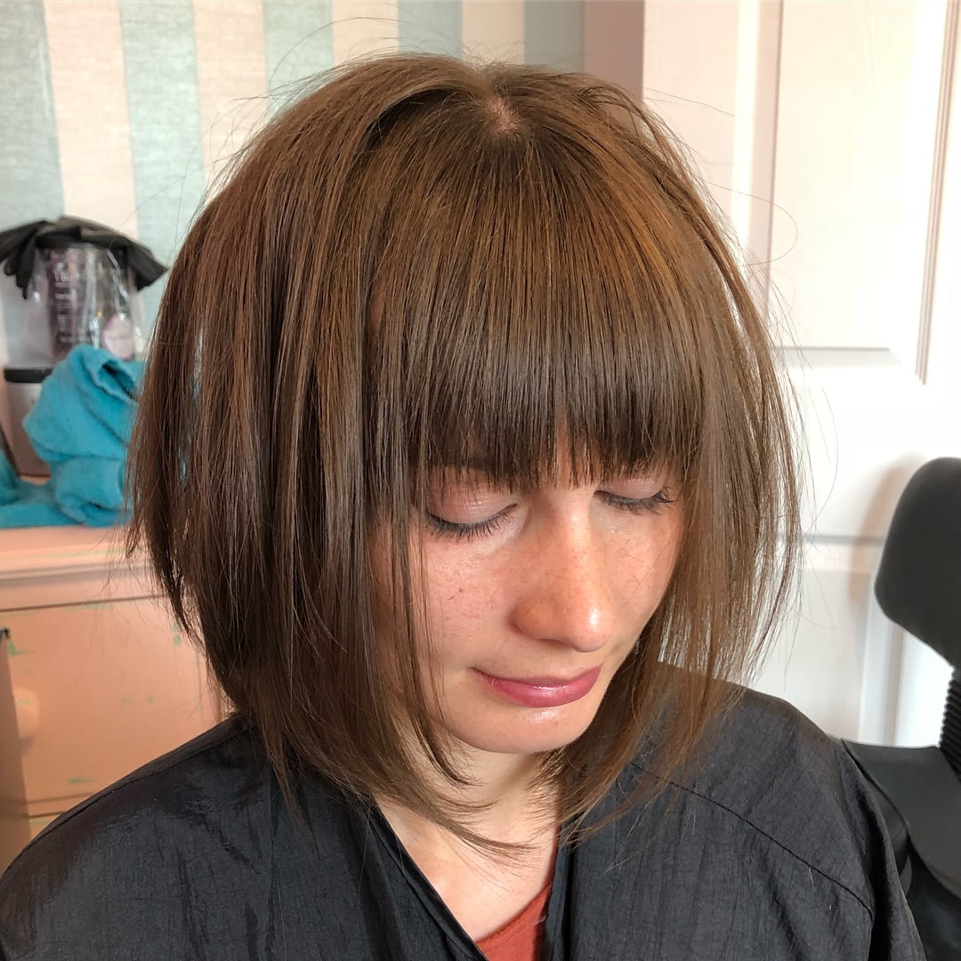 46 Most Eye-Catching Bob Haircuts With Bangs for a Fresh Makeover