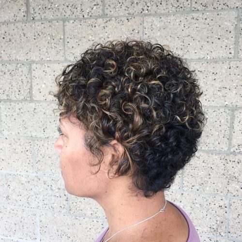 21 cute curly pixie haircuts for curly girls