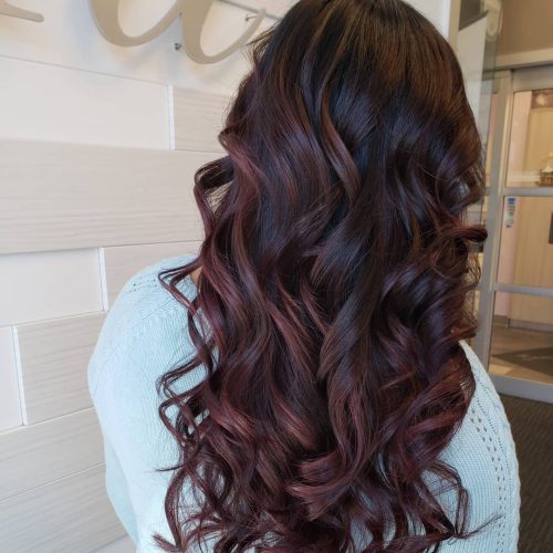 17 Amazing Examples of Black Cherry Hair Colors