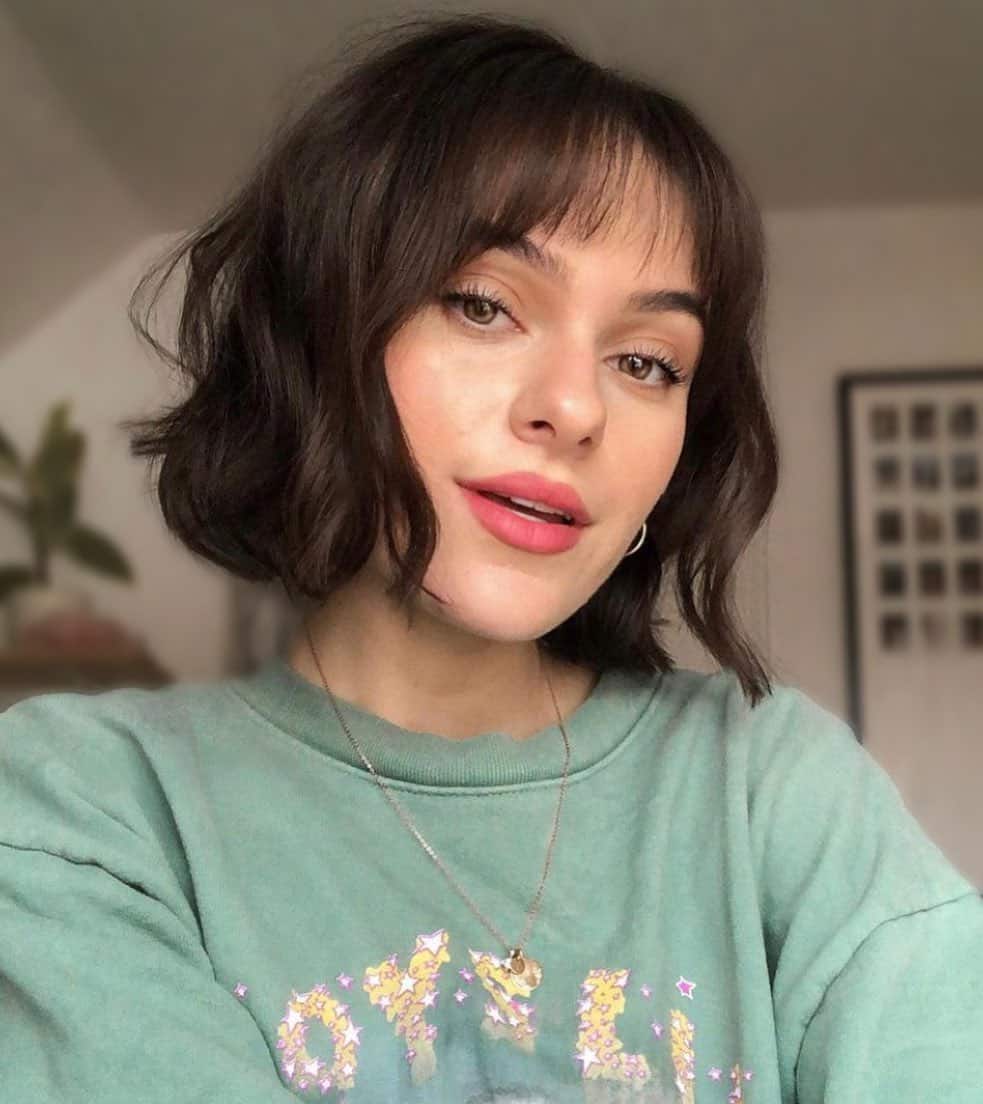 16 trendy blunt bobs with bangs to inspire your next chop