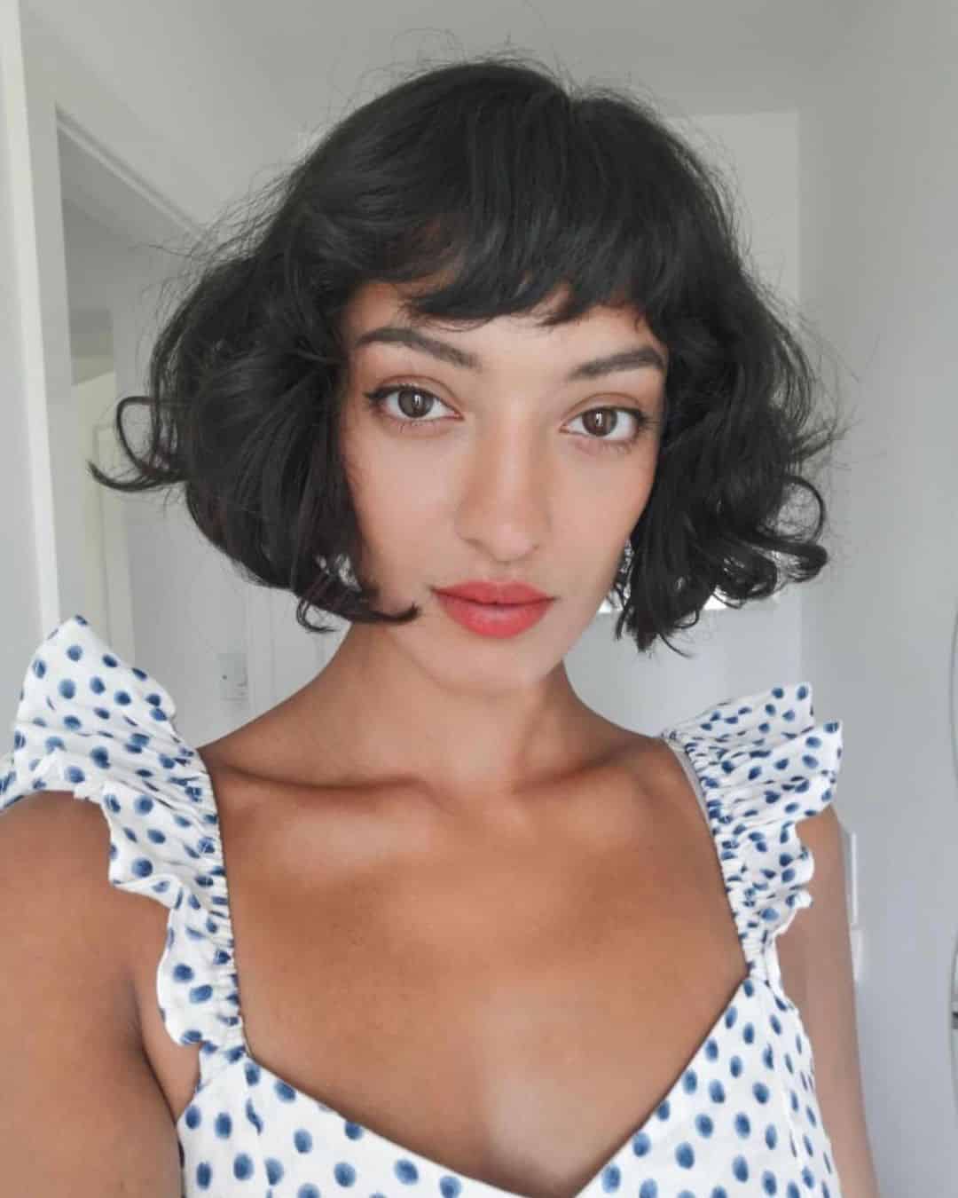 16 trendy blunt bobs with bangs to inspire your next chop