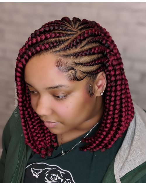 16 Highlighted Short Braids You Must See