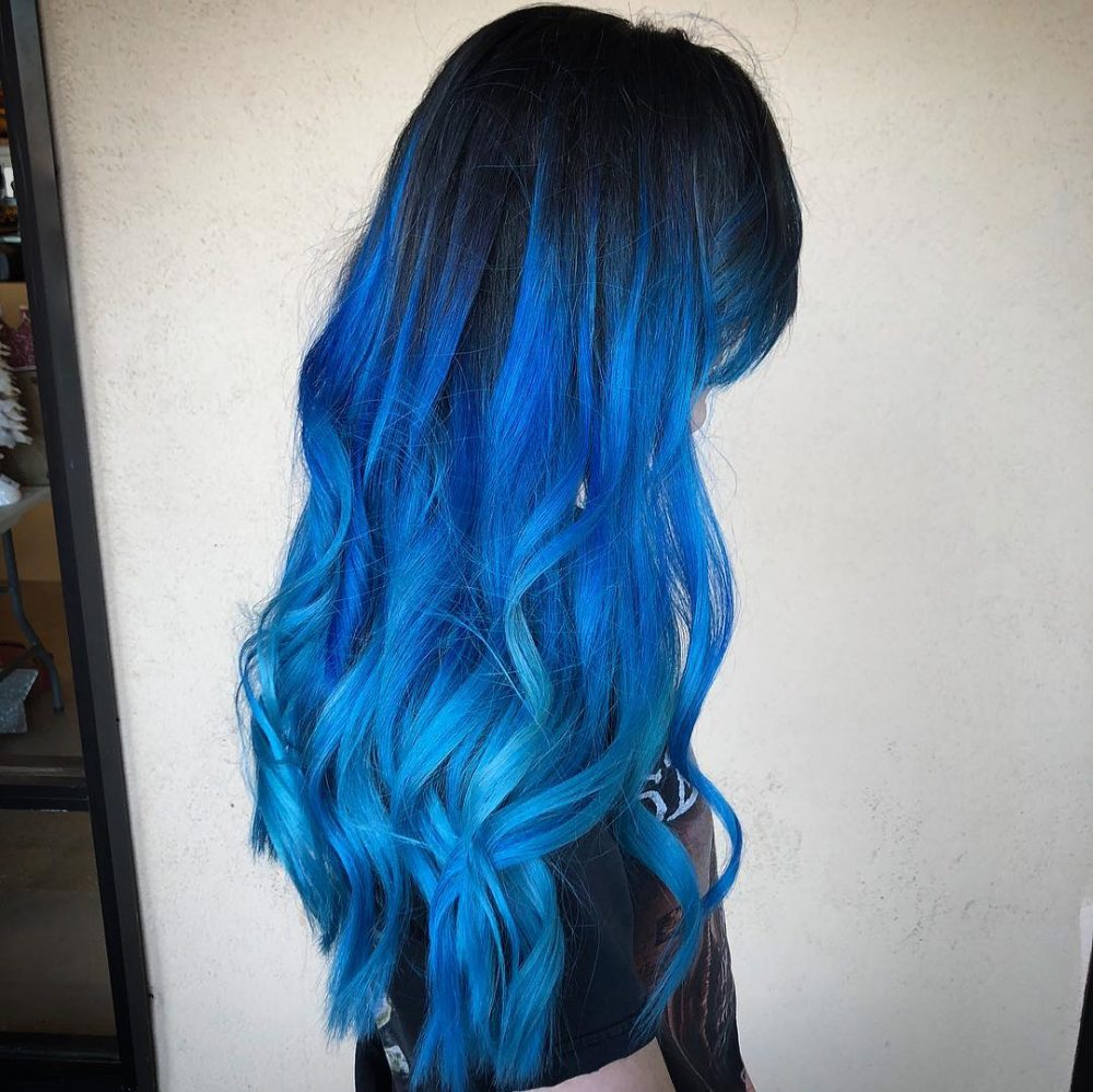 28 Incredible Examples of Blue Ombre Hair Colors - Hairstyles VIP