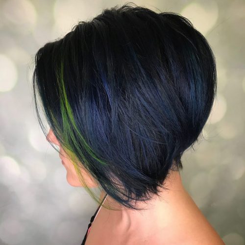 19 Coolest Blue Black Hair Shades