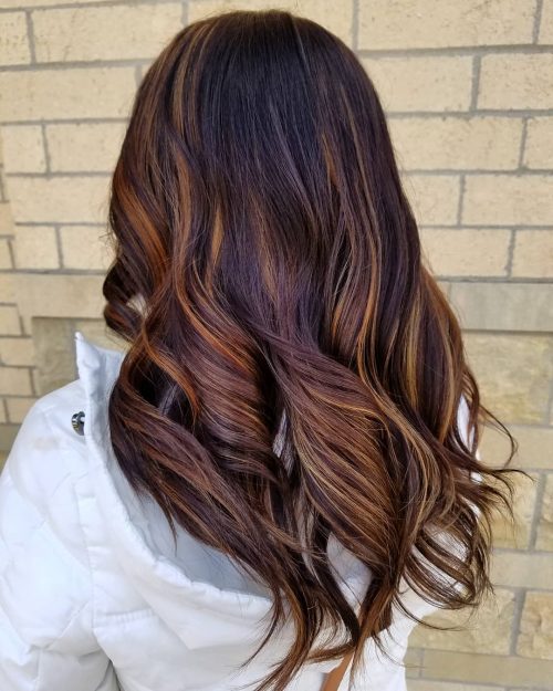 13 Gorgeous Examples of Dark Brown Balayage Hair Colors