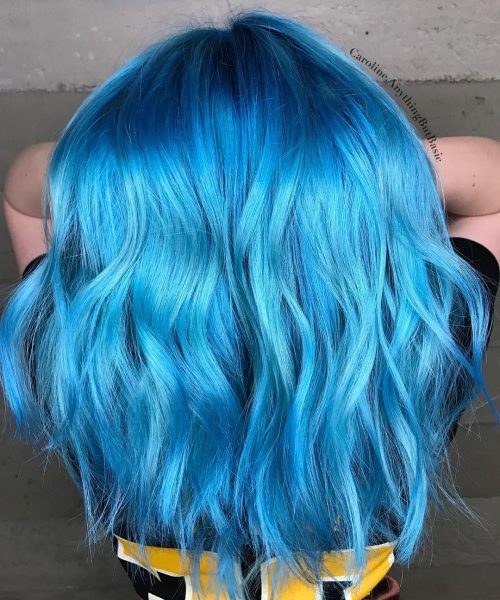 The Top 14 Dark Blue Hair Color Ideas