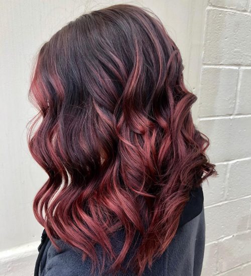 24 Jaw-Dropping Dark Burgundy Hair Colors You Have to See