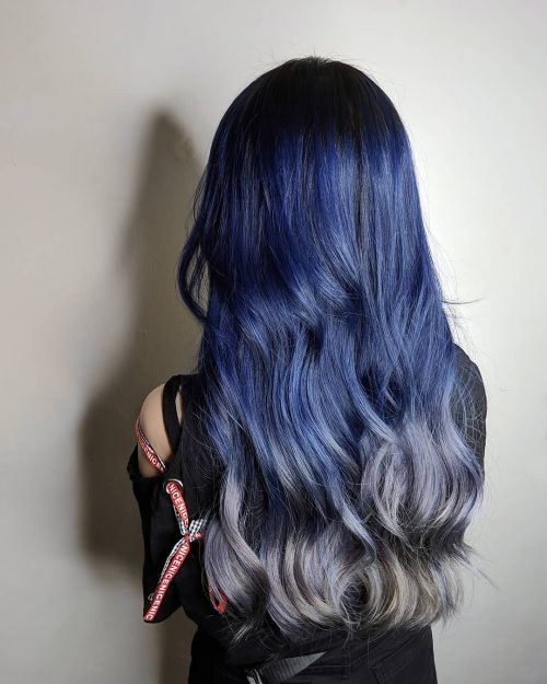 23 Incredible Examples of Blue and Purple Hair Colors