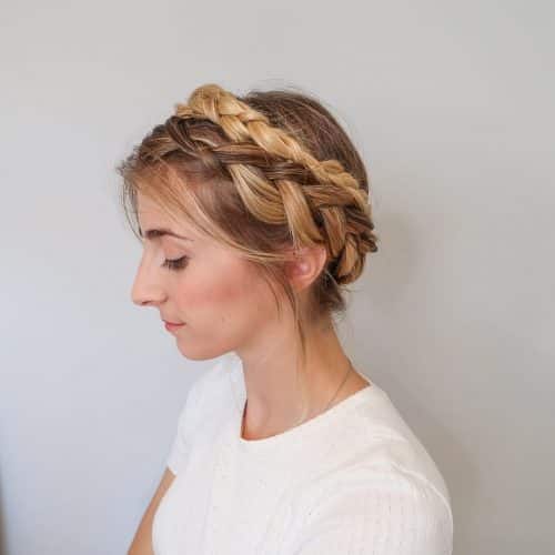 15 Prettiest Halo Braid Hairstyles to Copy