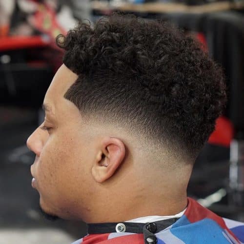 Curly Hair Fade Haircuts: 17 Awesome Examples