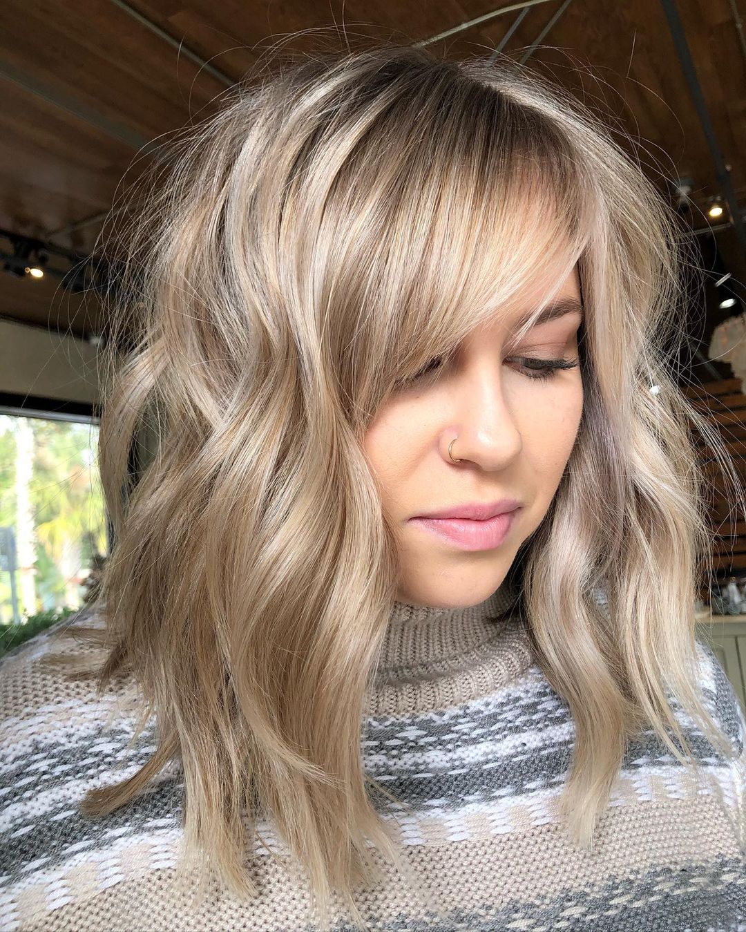 21 Side-Swept Bangs You Have to See