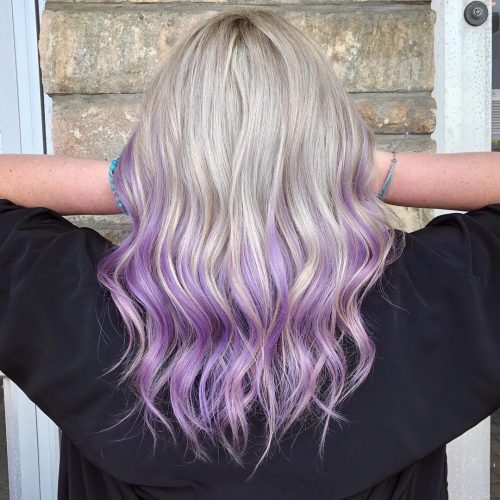 17 Hottest Silver Purple Hair Colors Are Right Here