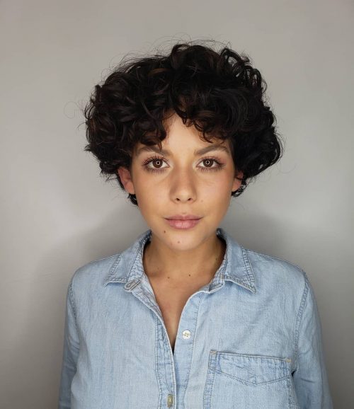 21 Cutest Curly Pixie Cuts for Curly Haired Girls