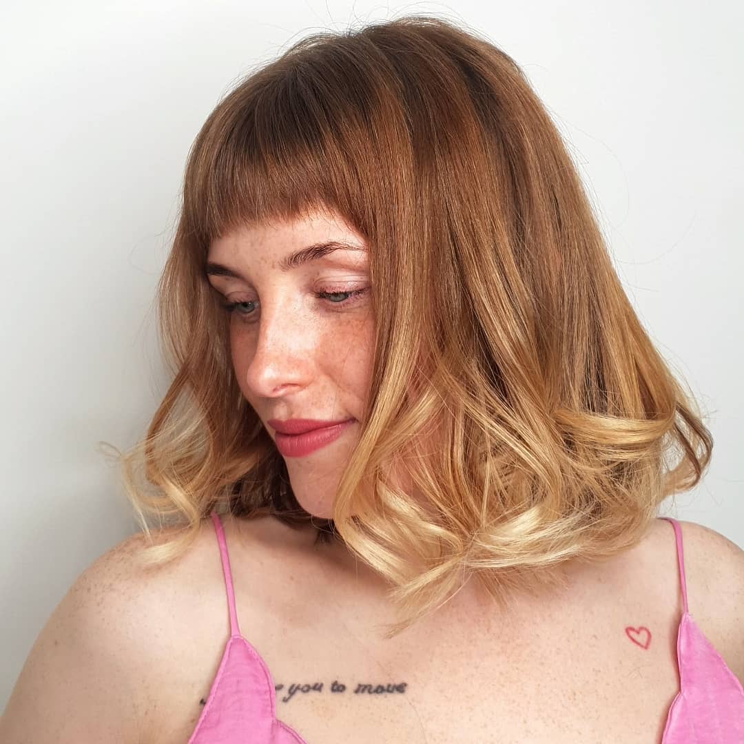 22 Trendiest Long Bob with Bangs Women Are Asking For Right Now