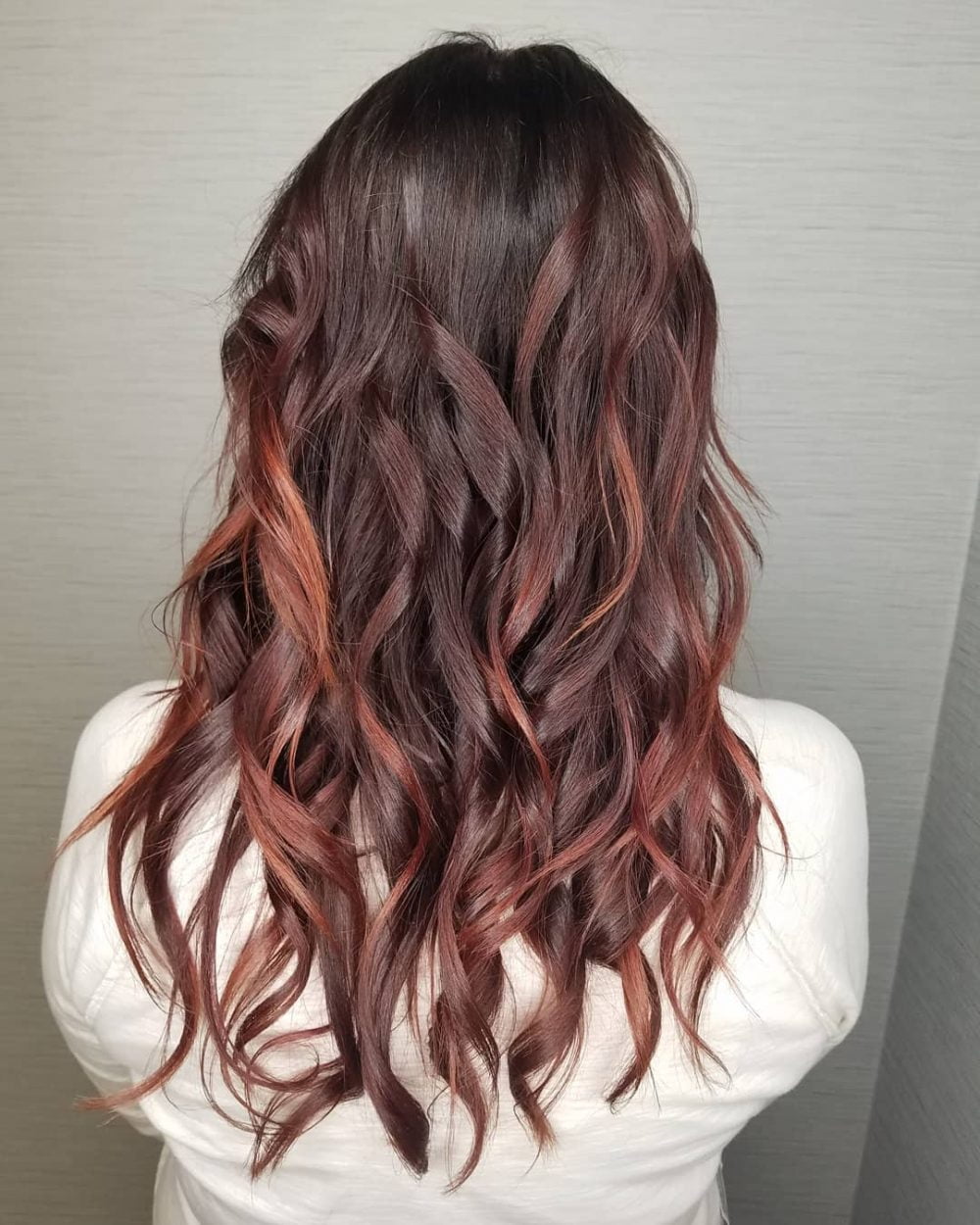 15 Hottest Brown Hair With Red Highlights Youll Ever See Hairstyles Vip 1013