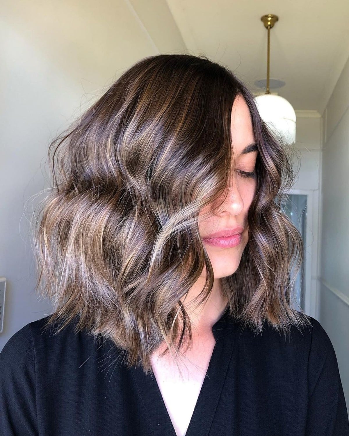 21 Coolest Long Choppy Bob Haircuts for That Beachy Lob Look