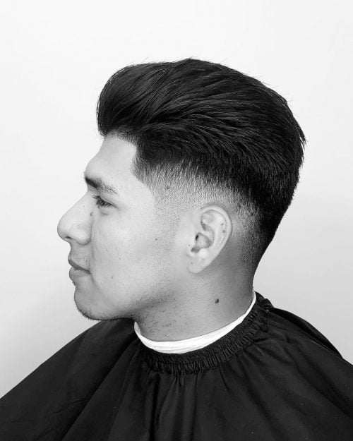 The 15 Best Examples of Pompadour Fade Haircuts