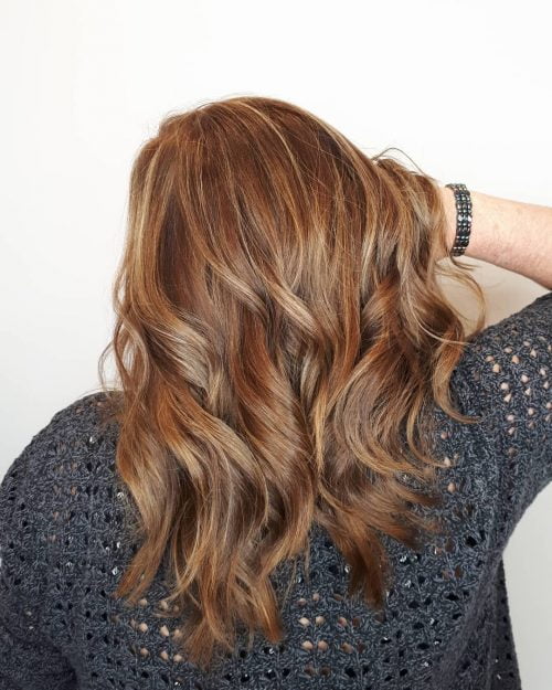 32 самых красивых каштановых волос со светлыми бликами