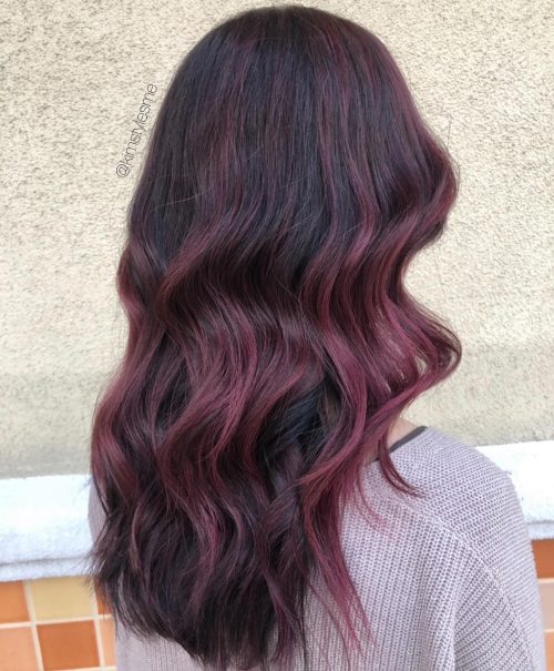 24 Jaw-Dropping Dark Burgundy Hair Colors You Have to See