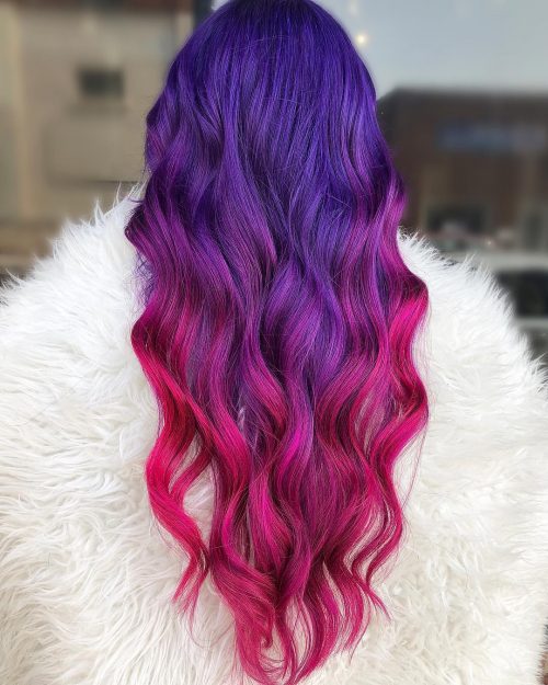 15 pink and purple hair color ideas that are trending right now