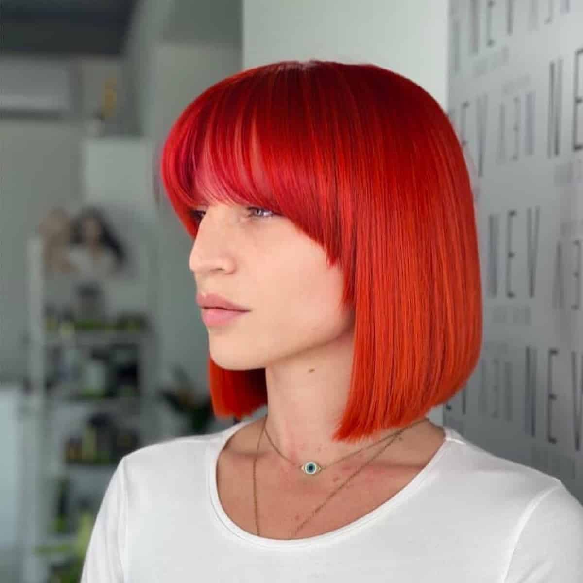 These 17 Blunt Cut Bob Haircuts at Totally Trending Right Now