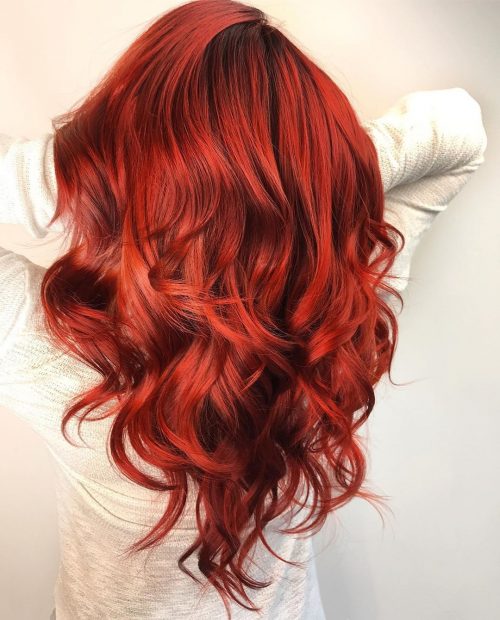 32 Best Dark Red Hair Color Ideas