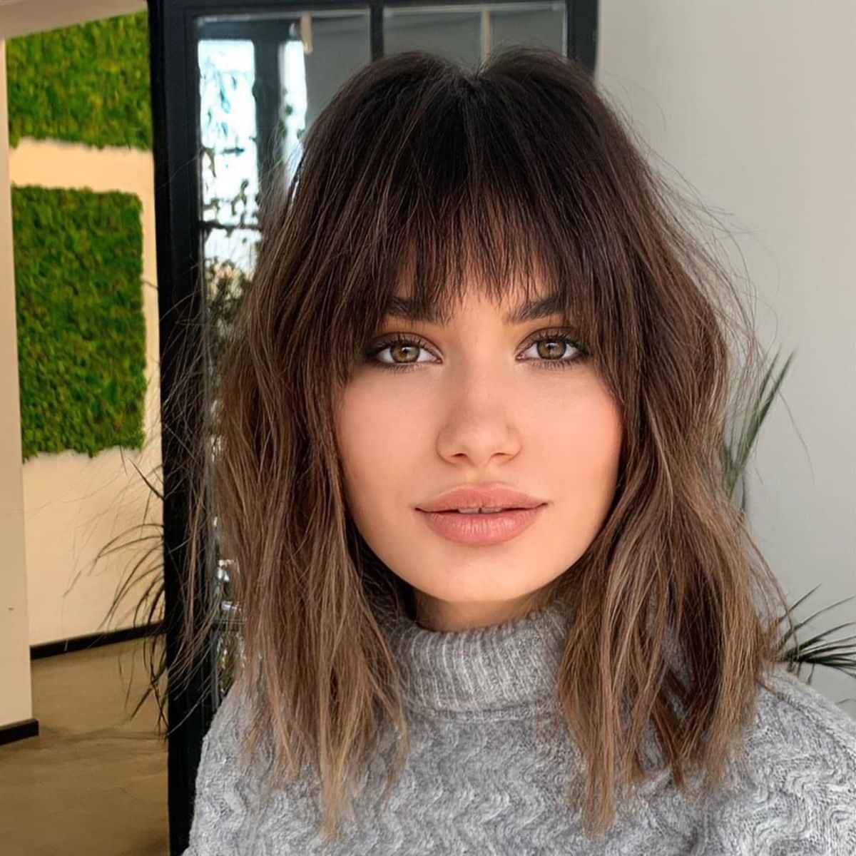 27 Medium Length Hairstyles &#038; Haircuts for Square Shaped Faces