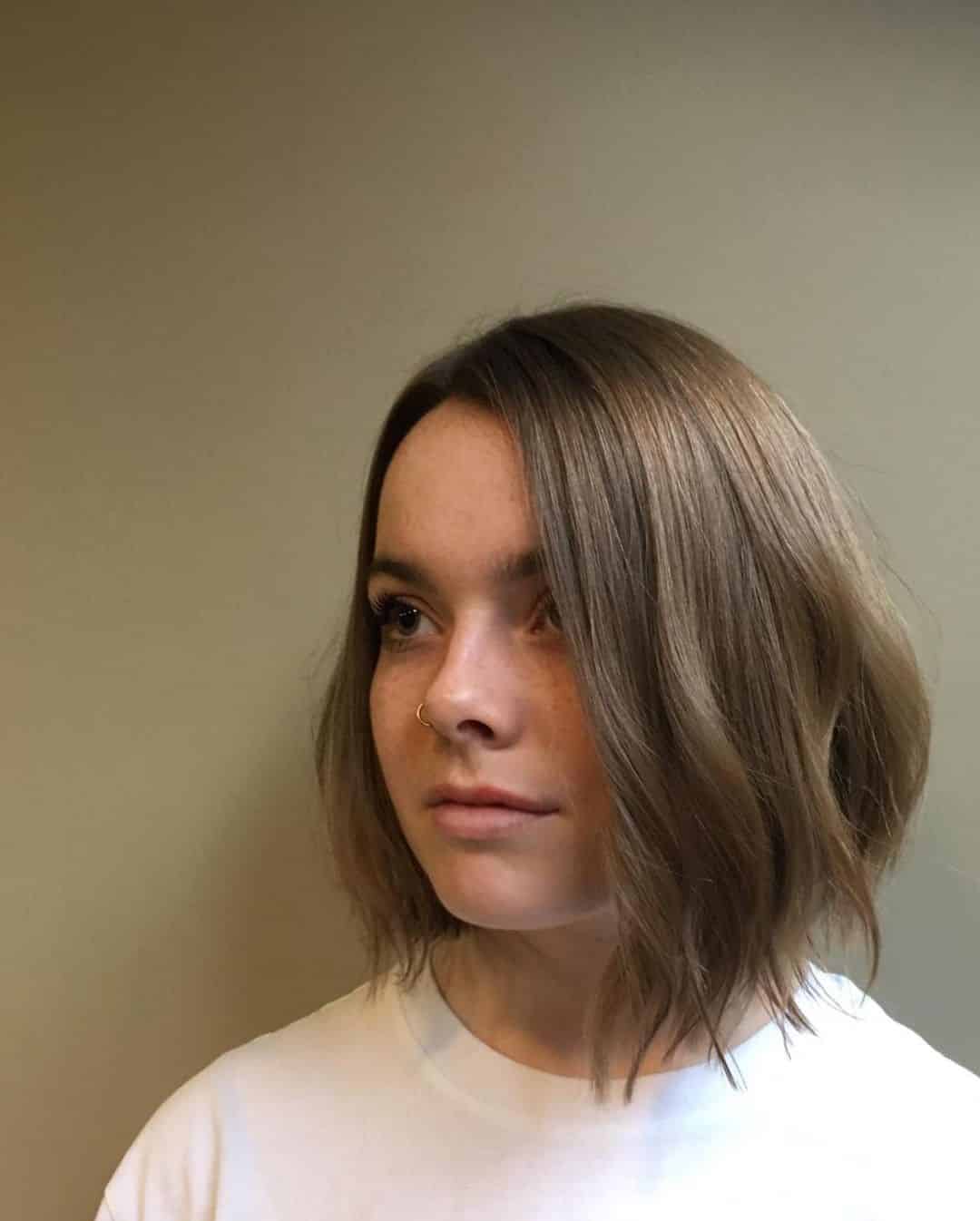 24 short asymmetrical bob haircuts for women