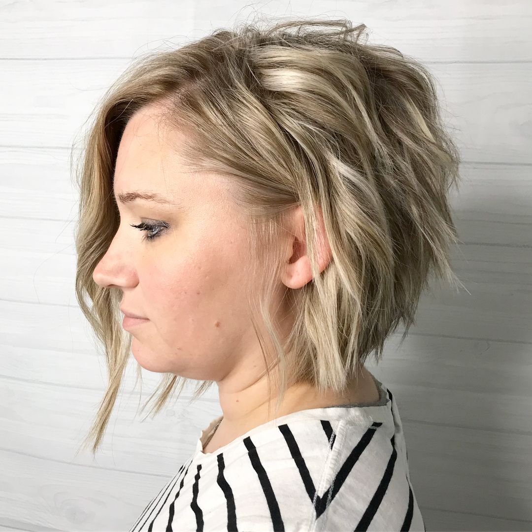 24 short asymmetrical bob haircuts for women