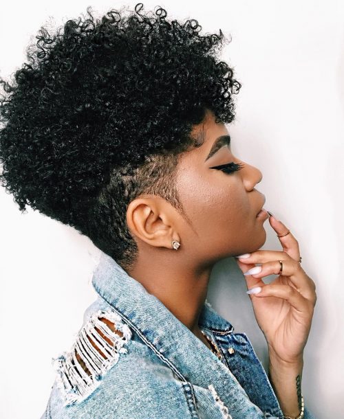 19 short natural hairstyles + haircuts for black women with short hair