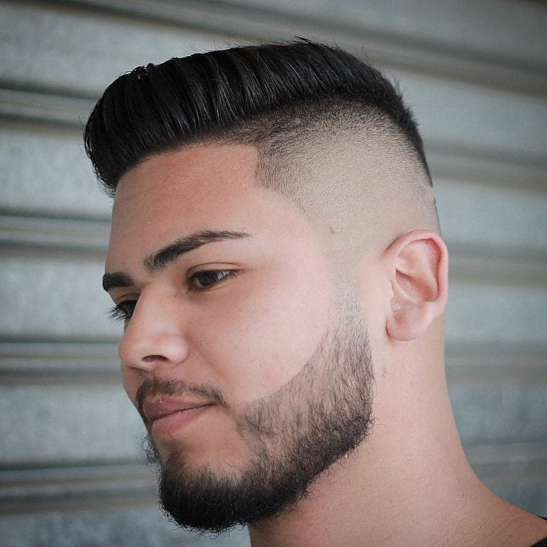 The 15 Best Examples of Pompadour Fade Haircuts - Hairstyles VIP