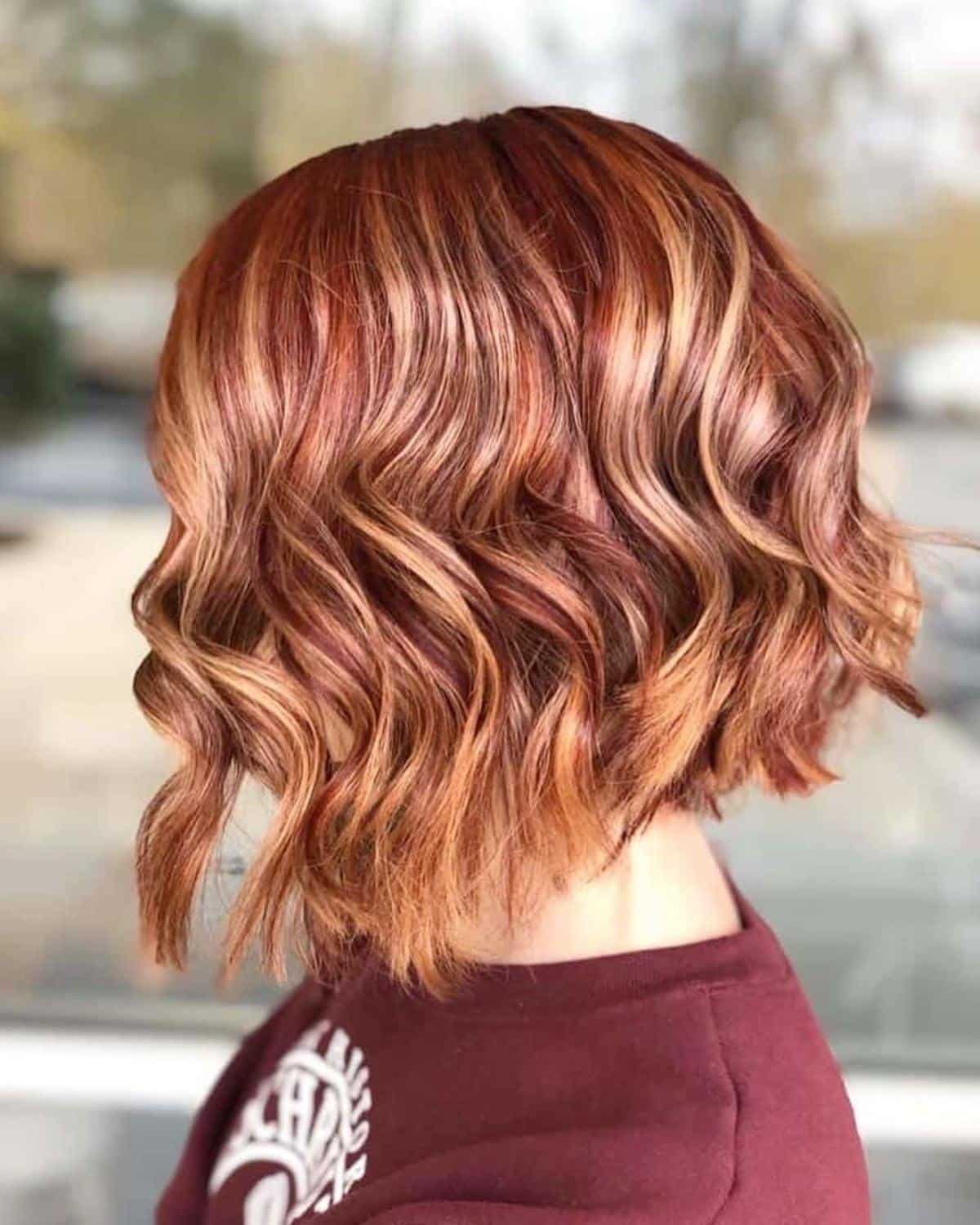 25 fashionable ways to combine red hair with highlights