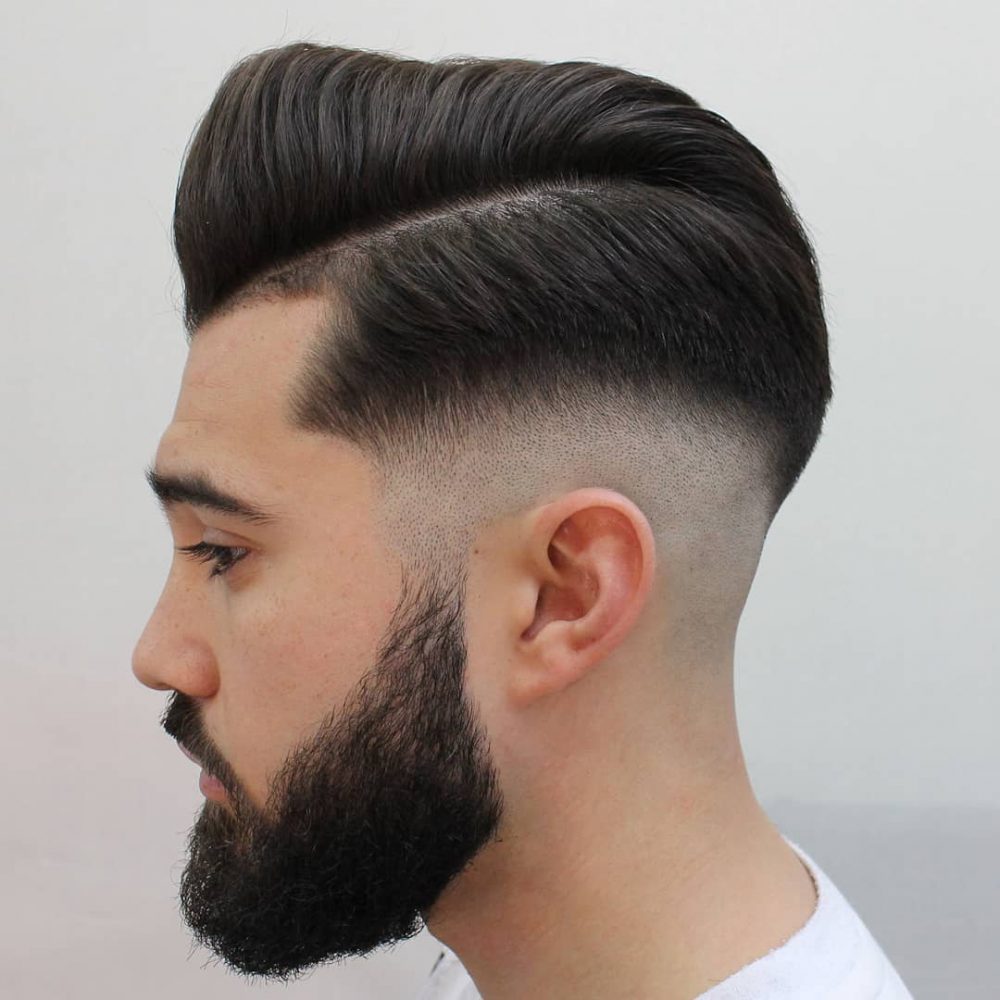 The 15 Best Examples of Pompadour Fade Haircuts - Hairstyles VIP