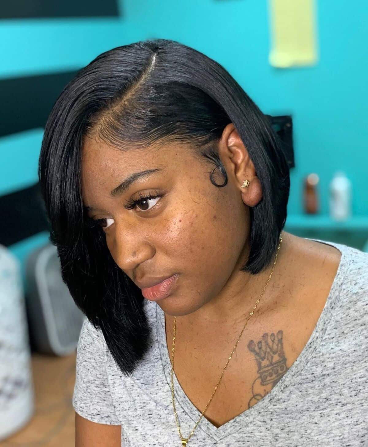 19 Sleekest Sew-In Bob Hairstyles for Naturally Black Hair