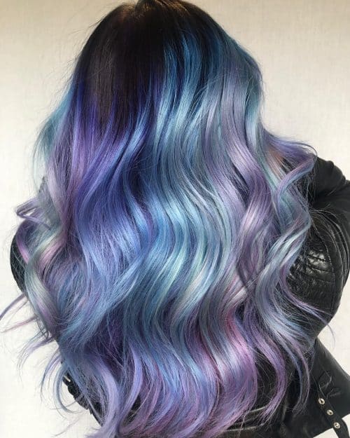 23 Incredible Examples of Blue and Purple Hair Colors
