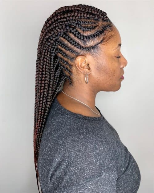 These Box Braids Hairstyles Are Totally Hot Right Now