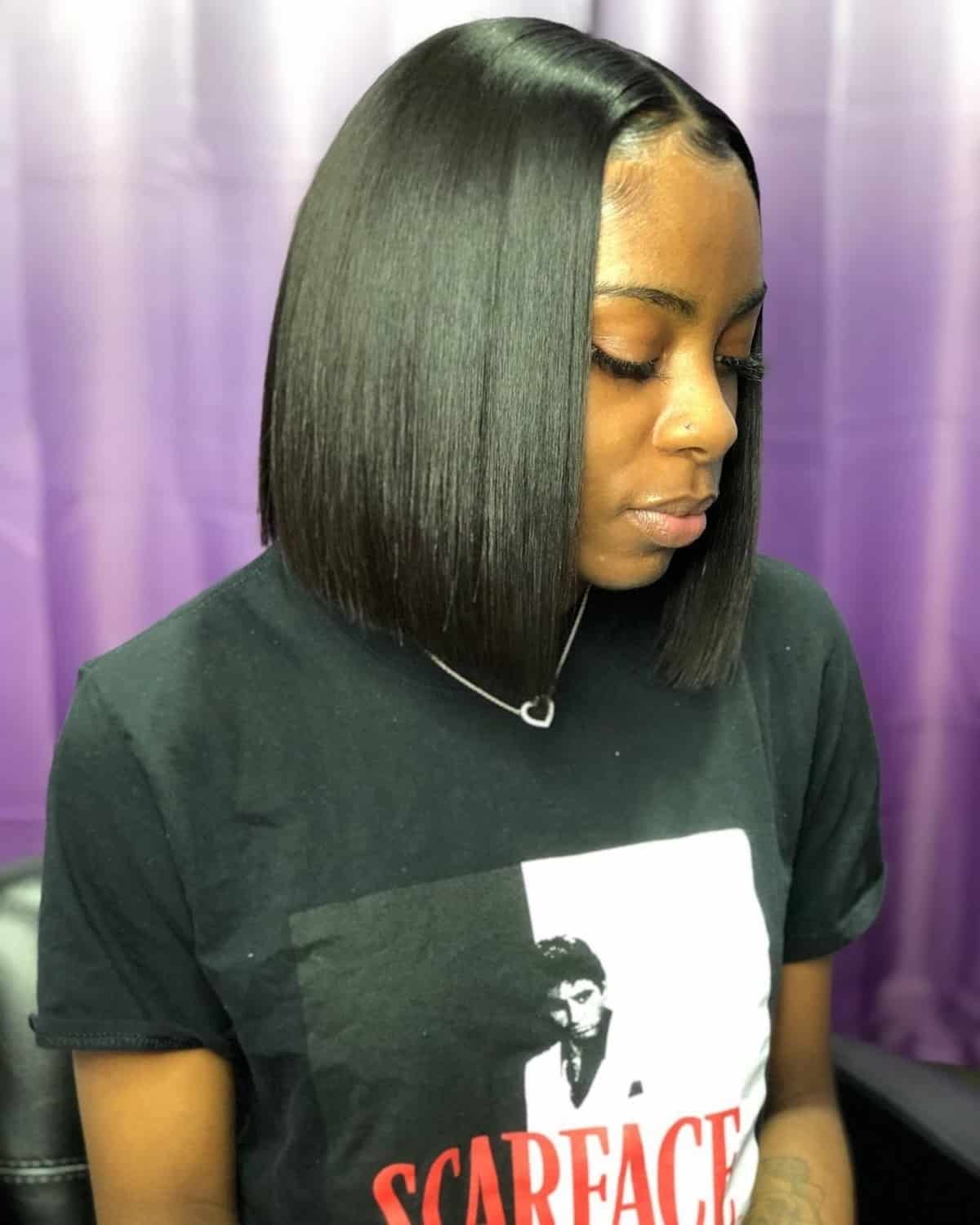 These 17 Blunt Cut Bob Haircuts at Totally Trending Right Now