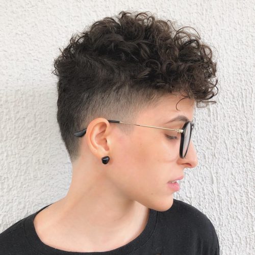 21 cute curly pixie haircuts for curly girls