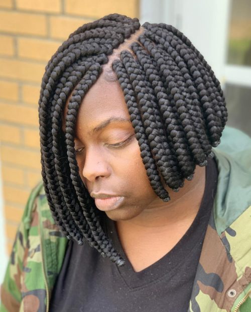 16 Highlighted Short Braids You Must See