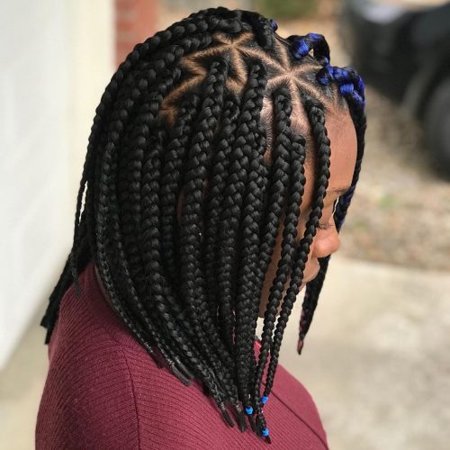 16 Lit Short Box Braids You Have to See