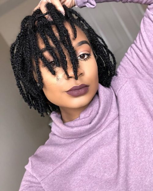 41 Best Shoulder Length Hairstyles for Black Women