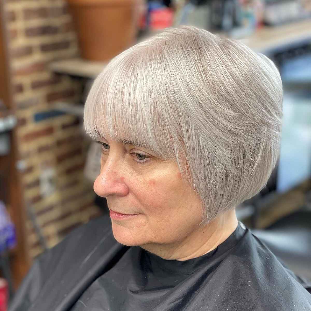 15 Angled Bobs for Women Over 60 Who Want a Chic Look