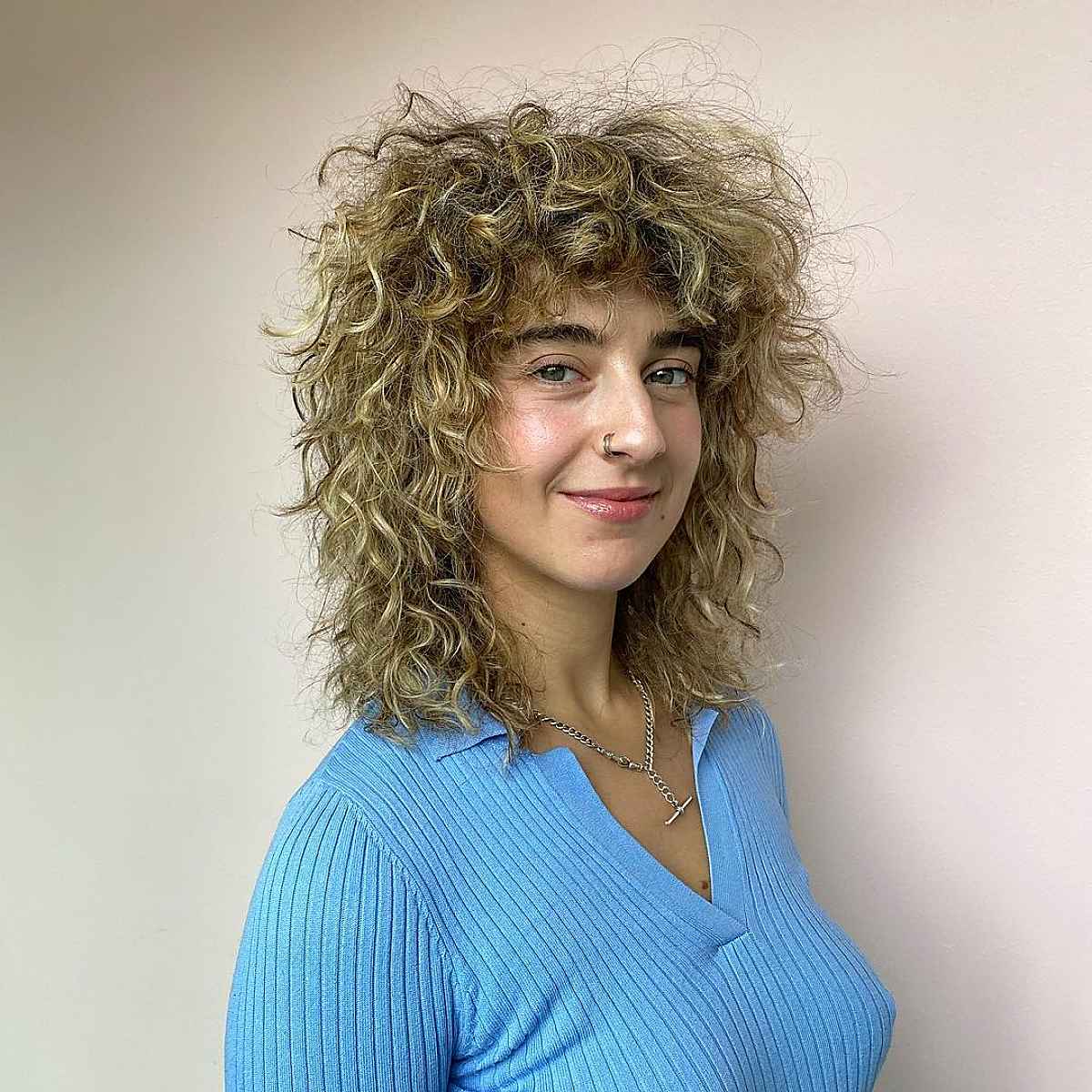 15 Trendiest Curly, Shaggy Lob Haircuts for Curly-Haired Women